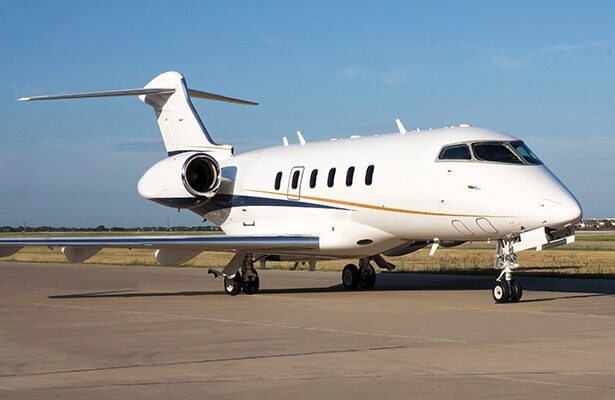 Chartering a private jet