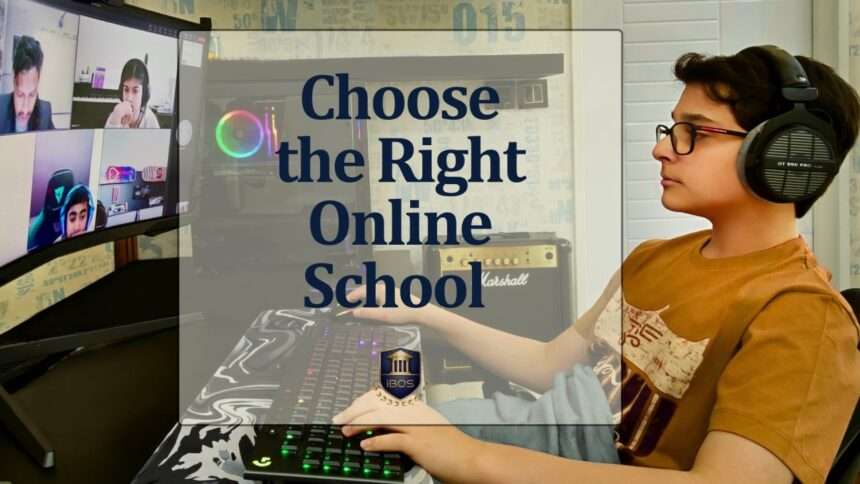 choose the right online school