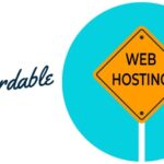 A person launching a rocket from a laptop, symbolizing starting a new website with affordable web hosting