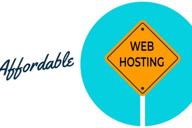 A person launching a rocket from a laptop, symbolizing starting a new website with affordable web hosting