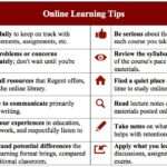 online school tips