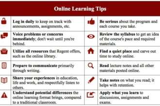 online school tips