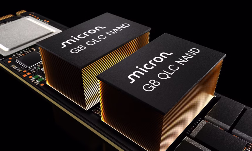 QLC NAND storage for machine learning datasets
