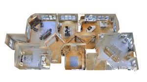 "A classic Matterport dollhouse view of a residential property for sale