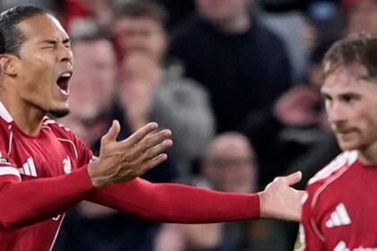 Virgil van Dijk admits Liverpool are in a mess and hits out at teammates
