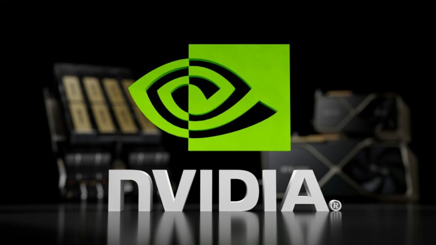 A picture of nvidia logo