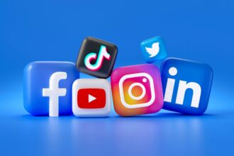 A picture of social media logo