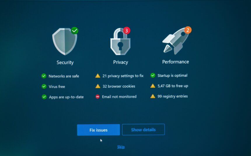 A photo of how to keep your online activity safe