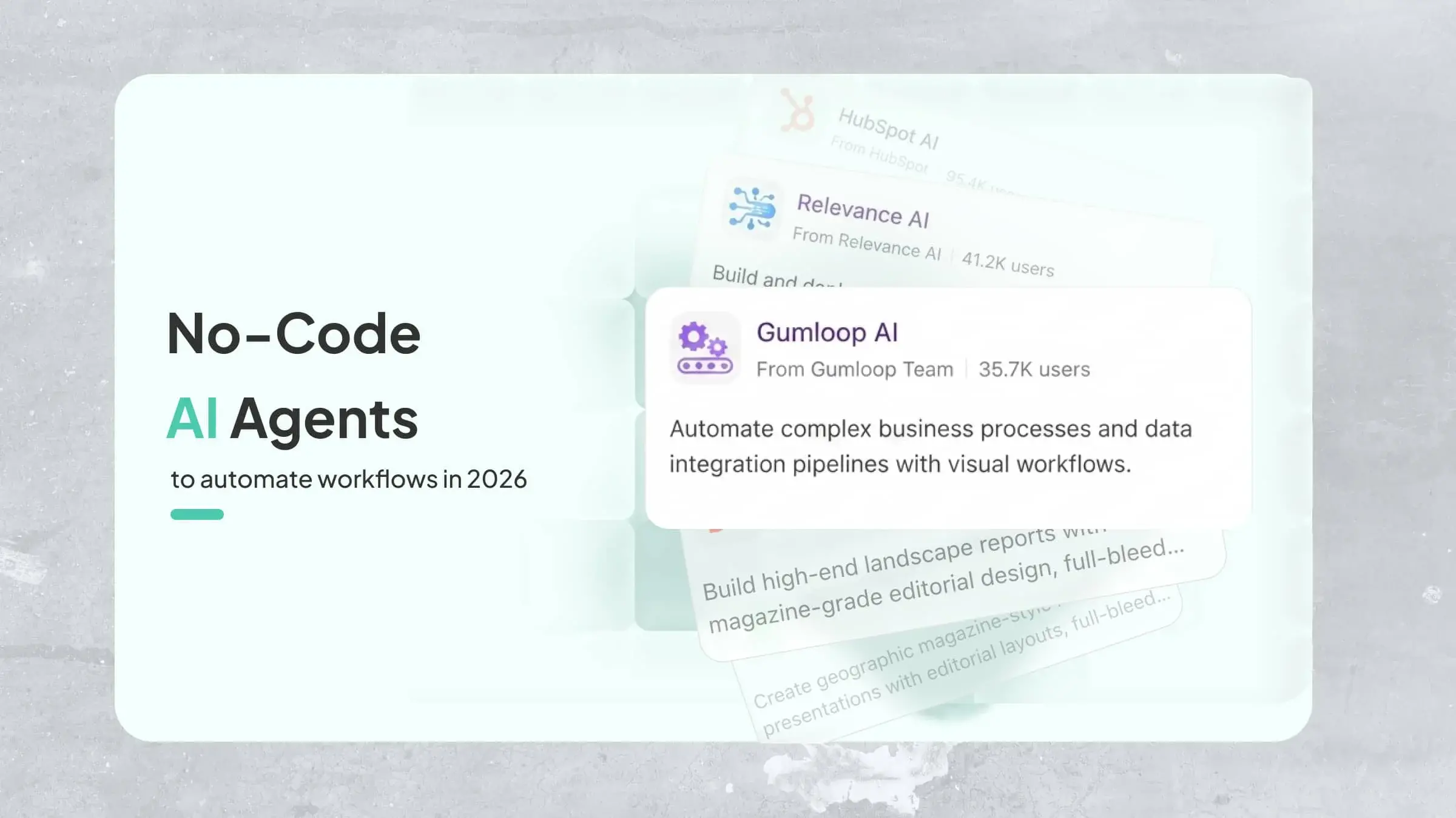 AI Agents Replacing Business Software The "No-Code AI Workflow" Boom